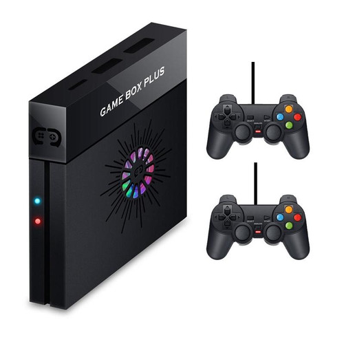 X6S TV Game Console Home 4K HD For PSP / N64 3D Arcade Double Battle 64G Wired Handle