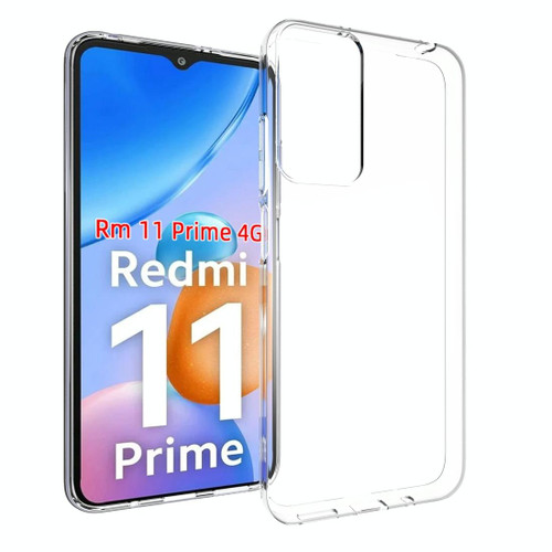 For Xiaomi Redmi 11 Prime 4G Waterproof Texture TPU Phone Case(Transparent)