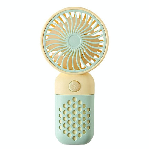 Z8 Handheld Cute Mini USB Fan Portable Dormitory Desktop Fan(Yellow)