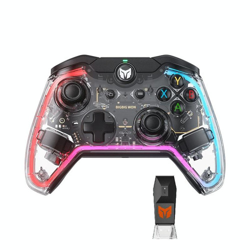 BIGBIGWON C1 S+R90 RGB Light Wired Gamepad Controller For PC/Switch