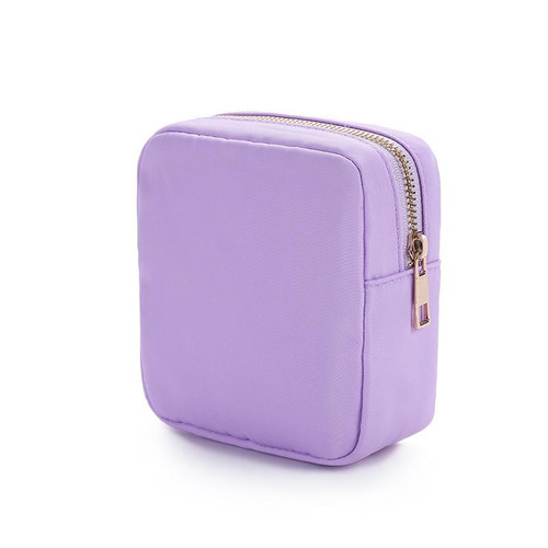 MS-350 Candy Color Nylon Waterproof Cosmetic Storage Bag(Purple)