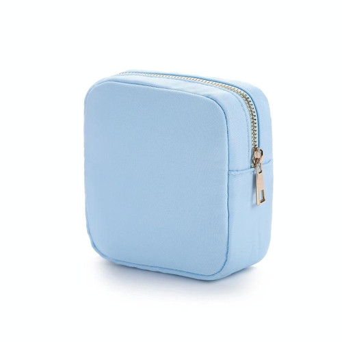 MS-350 Candy Color Nylon Waterproof Cosmetic Storage Bag(Blue)