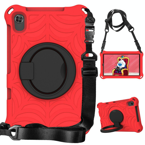 For Samsung Galaxy Tab A 8.4 2020 SM-T307 Spider King Silicone Protective Tablet Case(Red)