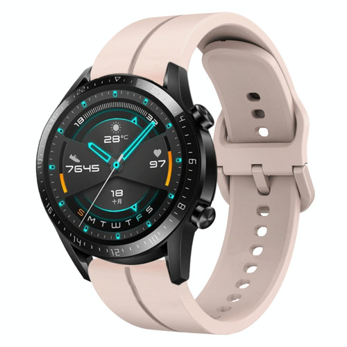 For Huawei Watch GT2 42mm 20mm Loop Silicone Watch Band(Pink) For Huawei Watch GT2 42mm 20mm Loop Silicone Watch Band(Pink)