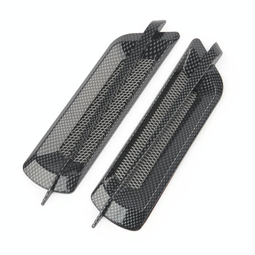 CS2 Car Modified Hood Air Outlet Decorative Stickers(Carbon Pattern) CS2 Car Modified Hood Air Outlet Decorative Stickers(Carbon Pattern)