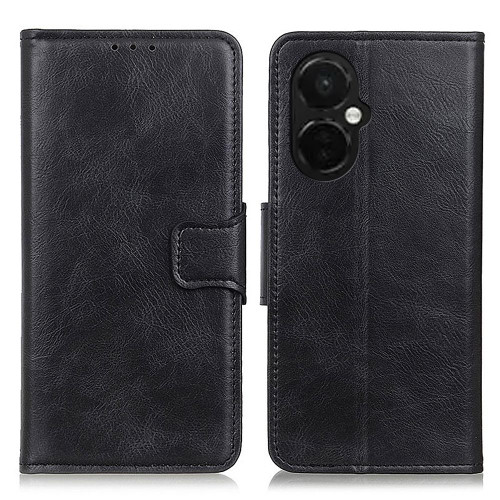 For OnePlus Nord CE 3 Lite Mirren Crazy Horse Texture Leather Phone Case(Black)