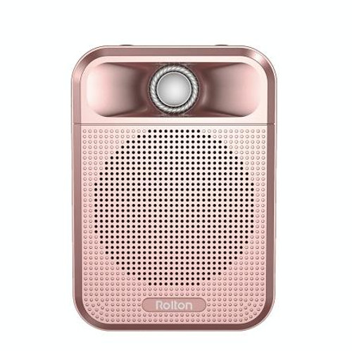 Rolton  K700 Bluetooth Dual-speaker Audio Speaker Megaphone Voice Amplifier(Rose Gold)