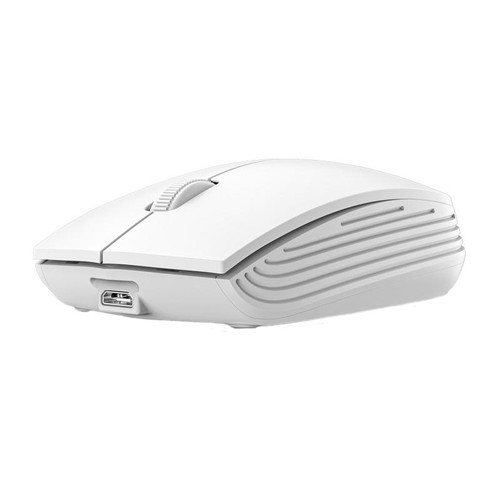 811 3 Keys Laptop Mini Wireless Mouse Portable Optical Mouse, Spec: Double Model (White)