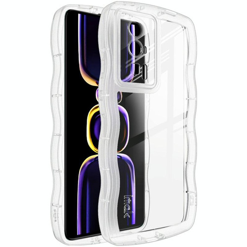 For Xiaomi Redmi K60 5G / K60 Pro 5G / Poco F5 Pro 5G IMAK UX-8 Series Transparent Shockproof TPU Phone Case(Transparent)