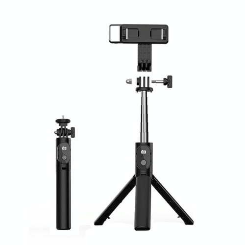 Portable 360 Degree Rotation Foldable Bluetooth Selfie Stick, Spec: P20S-1 74cm