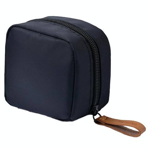 Multifunctional Waterproof Portable Sanitary Storage Bags Mini Cosmetic Bag(Black)