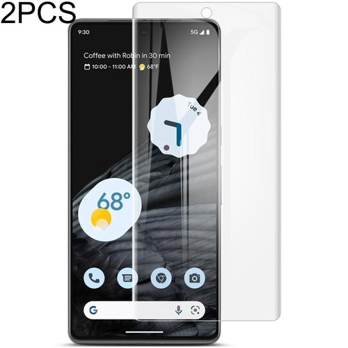 For Google Pixel 7 Pro 2pcs imak Curved Full Screen Hydrogel Film Front Protector