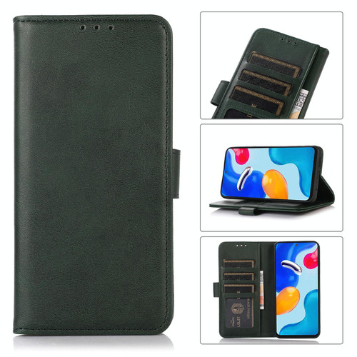 For Samsung Galaxy A04E Cow Texture Leather Phone Case(Green)