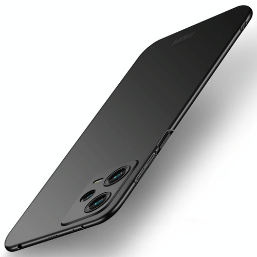 For Xiaomi Redmi Note 12 Pro+ China MOFI Micro Frosted PC Ultra-thin Hard Case(Black)