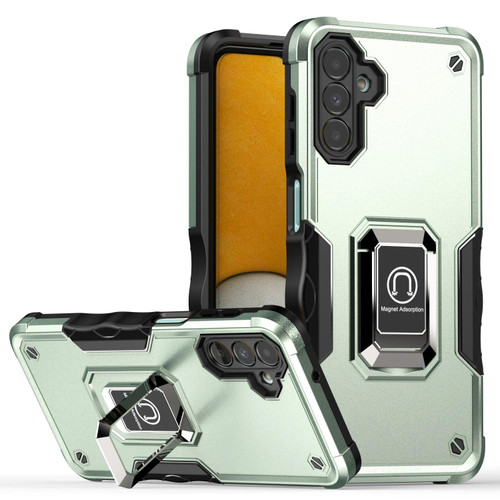For Samsung Galaxy A14 5G Non-slip Shockproof Armor Phone Case(Green)