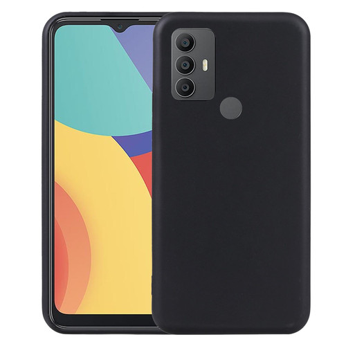 For alcatel 1V 2021 TPU Phone Case(Black)
