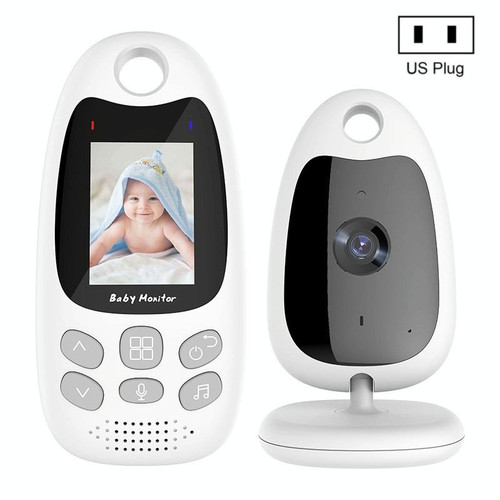 VB610 Baby Monitor Camera Wireless Two-way Talk Back Baby Night Vision IR Monitor(US Plug)