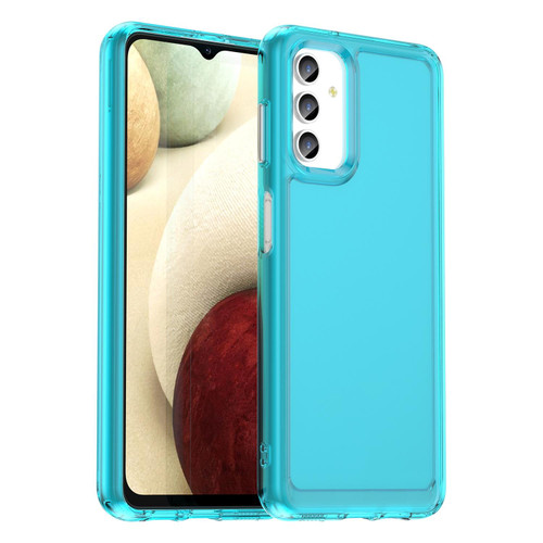 For Samsung Galaxy A13 5G Candy Series TPU Phone Case(Transparent Blue)