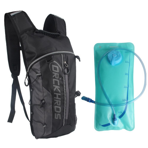 DRCKHROS DH115 Outdoor Running Sports Cycling Water Bag Backpack, Color: Black+Water Bag