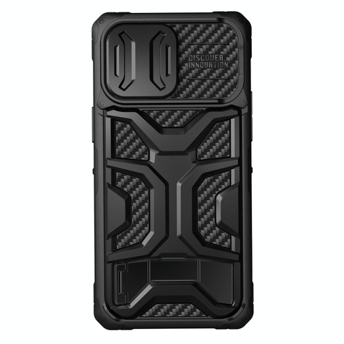 For iPhone 14 Pro Max NILLKIN Sliding Camera Cover Design TPU + PC Phone Case(Black)