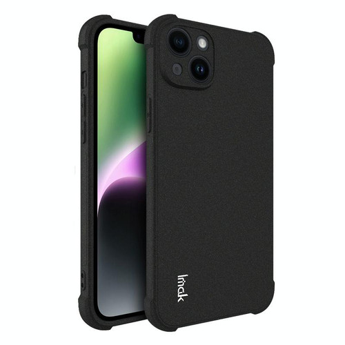 For iPhone 14 imak Shockproof Airbag TPU Phone Case(Matte Black)