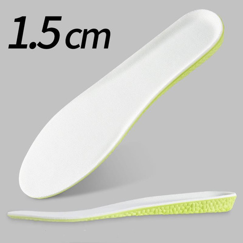 Sports Shock-absorbing Breathable Sweat-absorbing Inner Heightening Insole, Size: 43-44(1.5cm)