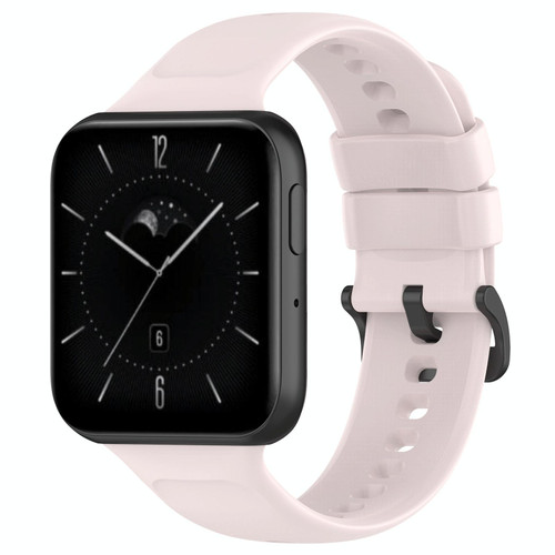 For OPPO Watch 3 Pro Solid Color Soft Silicone Watch Band(Pink) For OPPO Watch 3 Pro Solid Color Soft Silicone Watch Band(Pink)
