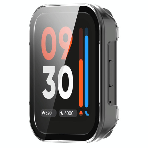 For Realme Watch 3 Tempered Glass Film PC Watch Case(Transparent) For Realme Watch 3 Tempered Glass Film PC Watch Case(Transparent)