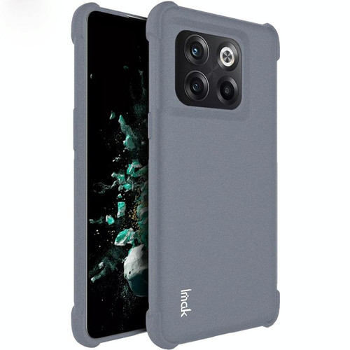 For OnePlus 10T 5G / Ace Pro 5G imak All-inclusive Shockproof Airbag TPU Phone Case(Matte Grey)