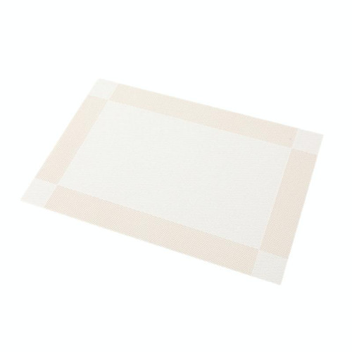 PVC Heat-insulating Non-slip Table Mat(Creamy White)