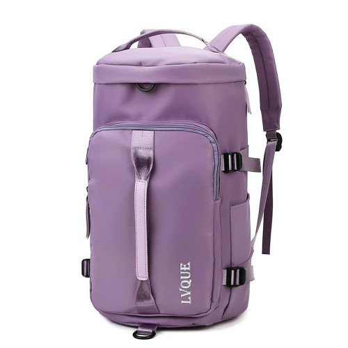 375 Large-capacity Waterproof and Wear-resistant Crossbody Travel Backpack(Taro Purple)