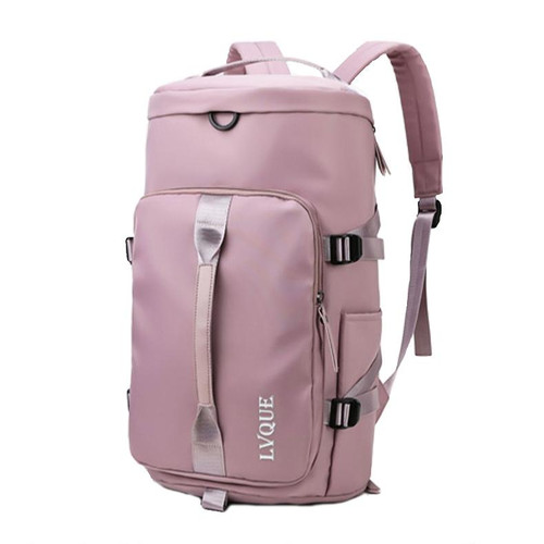 375 Large-capacity Waterproof and Wear-resistant Crossbody Travel Backpack(Cherry Pink)
