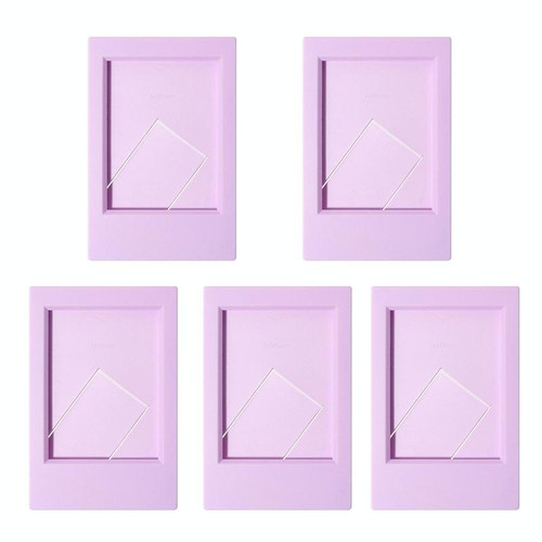 5PCS CAIUL 3 Inch Photo Vertical Frame For Mini(Clove Purple) 5PCS CAIUL 3 Inch Photo Vertical Frame For Mini(Clove Purple)