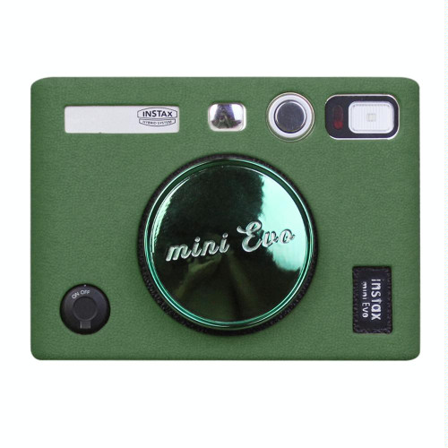 PULUZ Soft Silicone Protective Case for FUJIFILM instax mini Evo (Green)
