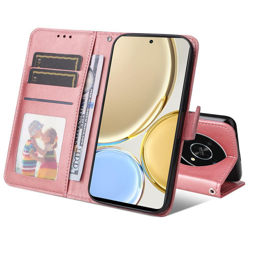 For Honor X9 / X30 / Magic4 Lite JSM Calf Texture Leather Phone Case(Pink) For Honor X9 / X30 / Magic4 Lite JSM Calf Texture Leather Phone Case(Pink)