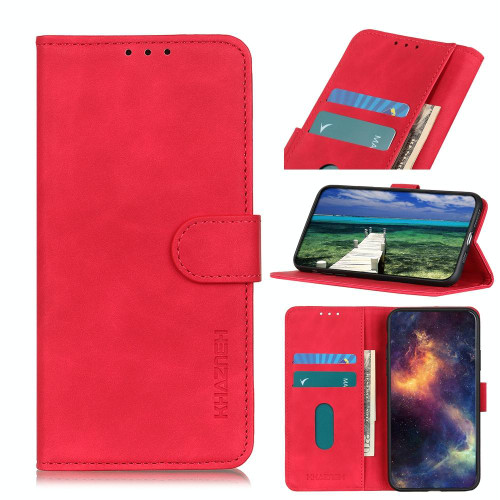 For Nokia G100 KHAZNEH Retro Texture Horizontal Flip Leather Phone Case(Red) For Nokia G100 KHAZNEH Retro Texture Horizontal Flip Leather Phone Case(Red)
