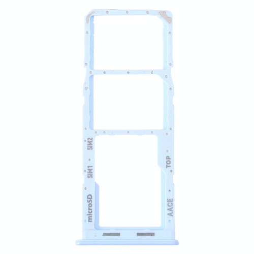 For Samsung Galaxy A13 SM-A135 Original SIM Card Tray + SIM Card Tray + Micro SD Card Tray (Blue) For Samsung Galaxy A13 SM-A135 Original SIM Card Tray + SIM Card Tray + Micro SD Card Tray (Blue)