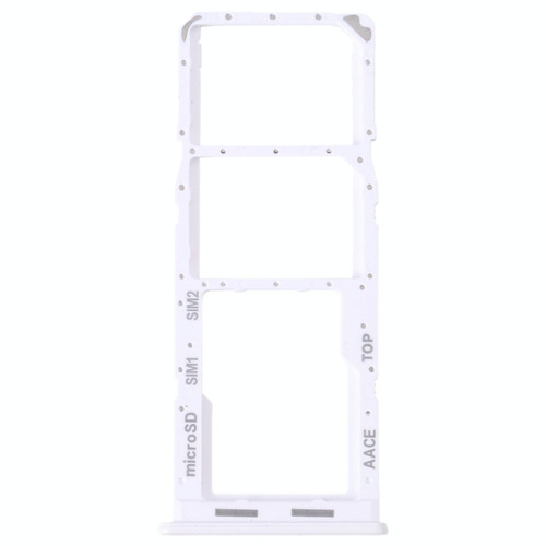 For Samsung Galaxy A13 SM-A135 Original SIM Card Tray + SIM Card Tray + Micro SD Card Tray (White) For Samsung Galaxy A13 SM-A135 Original SIM Card Tray + SIM Card Tray + Micro SD Card Tray (White)