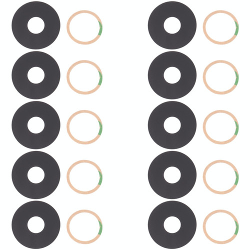 For Infinix Hot 11s X6812 X6812B 10pcs Back Camera Lens For Infinix Hot 11s X6812 X6812B 10pcs Back Camera Lens