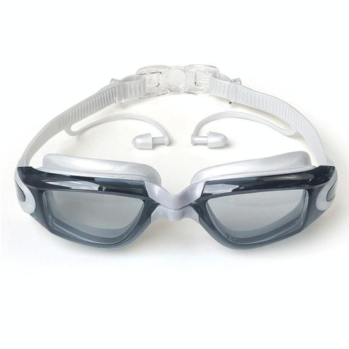 HAIZID Children HD Anti-fog Waterproof Myopia Swimming Goggles, Color: Optical Gray