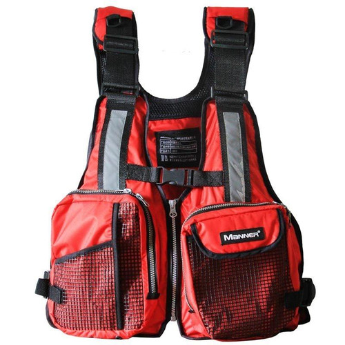 MANNER QP2027 Adult Buoyancy Fishing Vest Life Jacket(Red) MANNER QP2027 Adult Buoyancy Fishing Vest Life Jacket(Red)