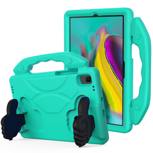 For Samsung Galaxy Tab S5e 10.5 / T720 Thumb Bracket EVA Shockproof Tablet Case (Glacier Green) For Samsung Galaxy Tab S5e 10.5 / T720 Thumb Bracket EVA Shockproof Tablet Case (Glacier Green)