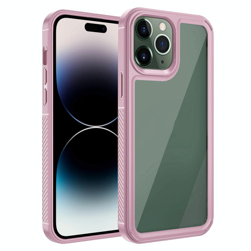 For iPhone 14 Pro Forerunner TPU+PC Phone Case (Pink)