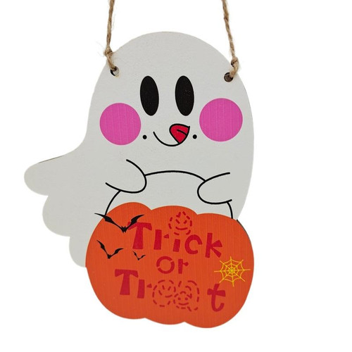 Halloween Decoration Pendants Holiday Scene Layout, Color: No.10