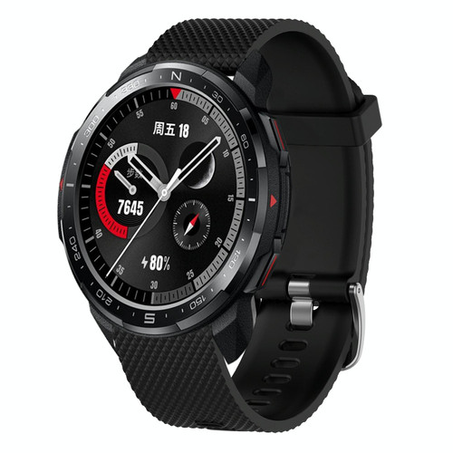 For Huawei Watch GT2 46mm 22mm Diamond Textured Silicone Watch Band(Red) For Huawei Watch GT2 46mm 22mm Diamond Textured Silicone Watch Band(Red)