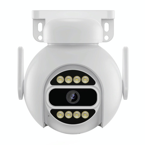 A8-C2 2MP Smart WiFi Surveillance IP Camera, Dual-light Full Color Night Vision / Two Way Audio / TF Card, Power Plug:AU Plug(White)