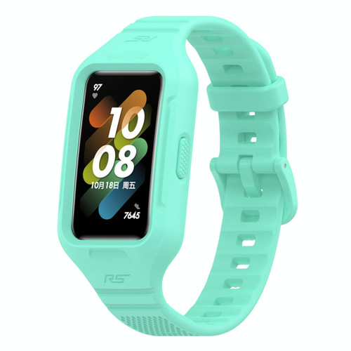 For Honor Band 6 Solid Color Silicone Integrated Watch Band(Water Duck) For Honor Band 6 Solid Color Silicone Integrated Watch Band(Water Duck)