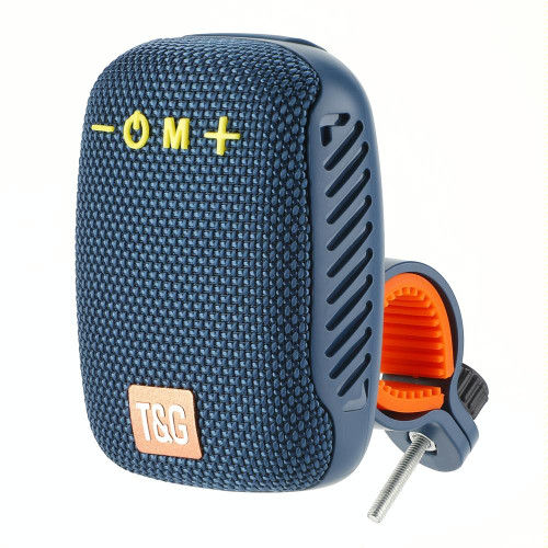 T&G TG-392 Outdoor Bicycle TWS Wireless Bluetooth IPX5 Waterproof Speaker(Blue)