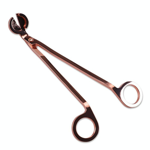 Aroma Candle Tools Candle Extinguisher Wick Cutter, Color: Rose Gold