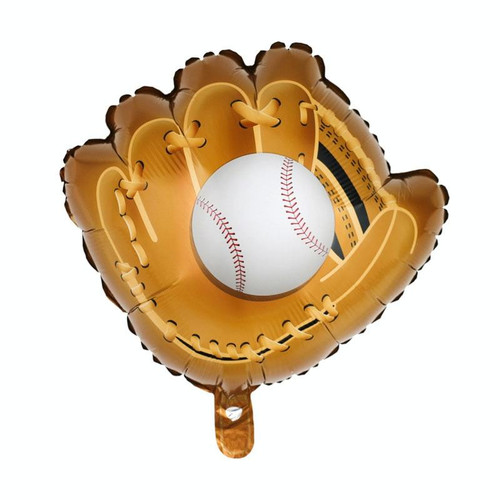 8 PCS Ball Team Game Sports Themed Party Decoration Balloons,Style: Baseball Glove